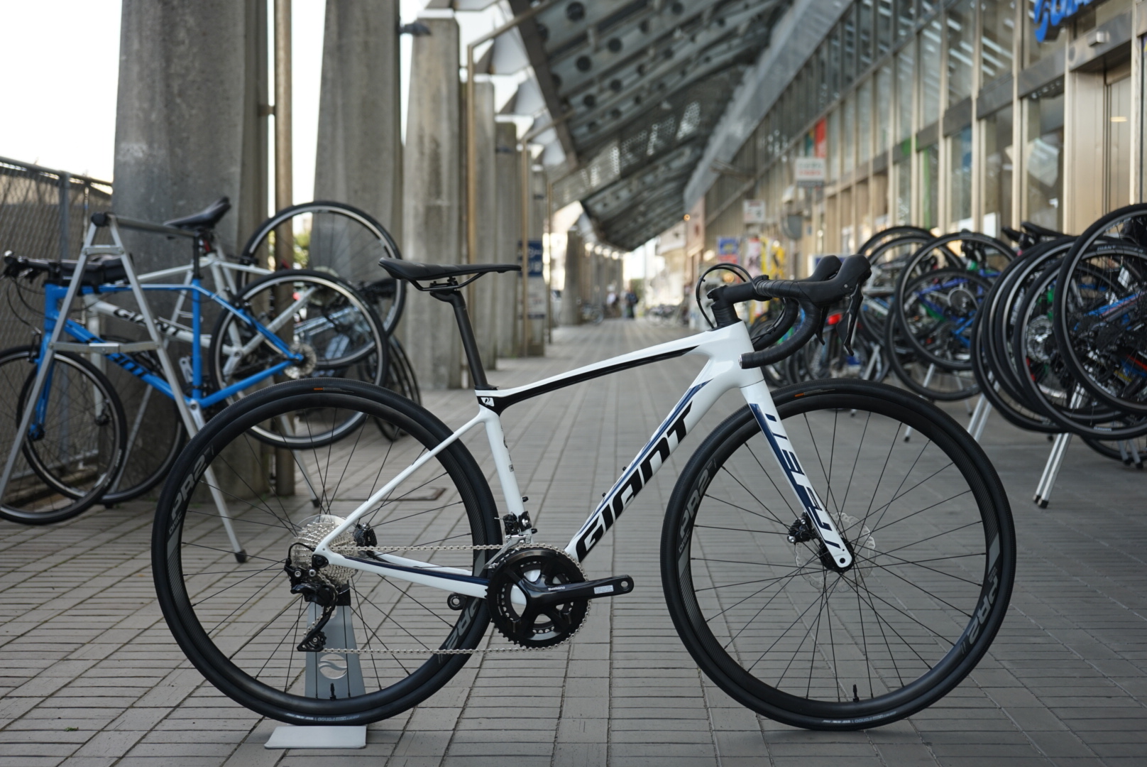 GIANT DEFY2 2014年 XS ロードバイク 2x10速 ジャイアント - 自転車本体