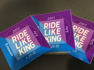 RIDE LIKE KING 2017ステッカー