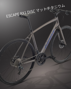 ESCAPE RX1 DISC　マットチタニウム