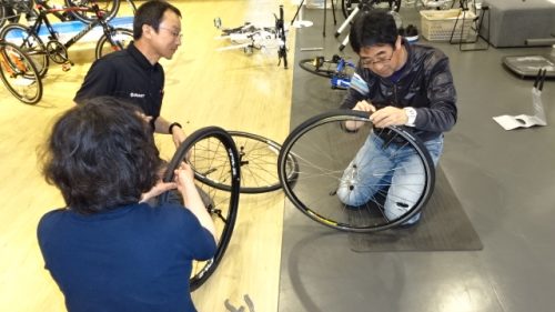 パンク修理セミナー