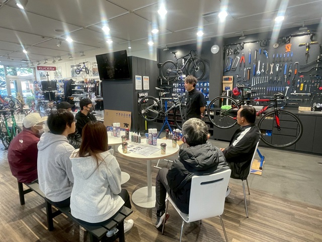 チェーン周りのクリーニングセミナー開催しました！ ｜ ジャイアント